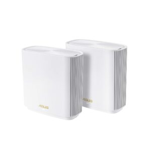 ASUS ZenWiFi AX6600 Tri-Band Mesh WiFi 6 System (XT8 2PK) – Whole Home Coverage up to 5500