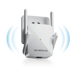 WiFi Extender Signal Booster, Internet Wireless Repeater for Home Coverage
