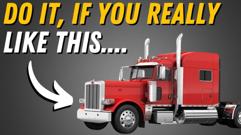 10 Eye Opening Reasons – Why You Should Become A Truck Driver