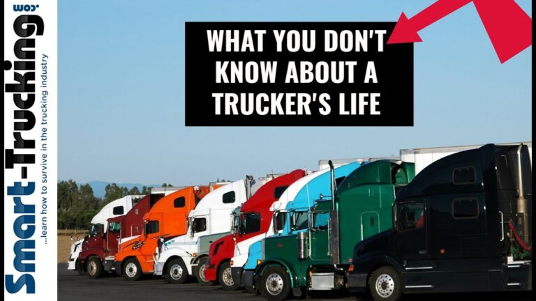 5 Things Most People Don’t Know About the Life of a Truck Driver