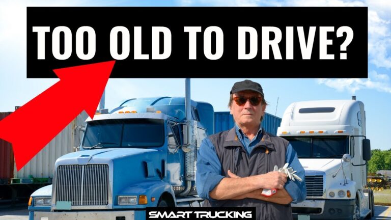 Are You Too Old To Be a Truck Driver? (There’s GOOD News!)