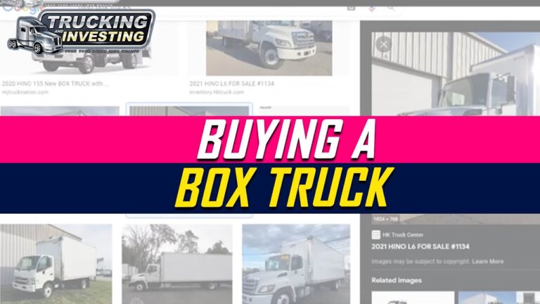 Buying a Box Truck  🚚-  #boxtruck