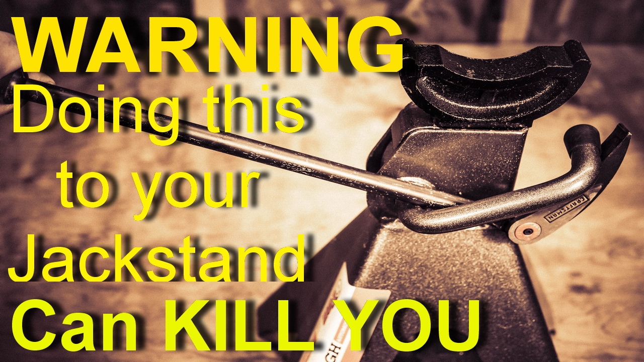 EXPERIMENT: WARNING! Doing this to your Jack Stands will get you KILLED! EXPERIMENT: WARNING! Doing this to your Jack Stands will get you KILLED!
