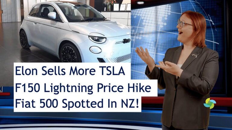 EcoTEC Episode 254: Elon Sells More Stock, Ford Puts F150 Price UP, FIAT 500 Spied in Aotearoa!