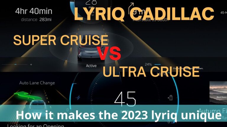 GM’s Super Cruise Vs Ultra Cruise | How it make 2023 Cadillac Lyriq Unique in the EV Market