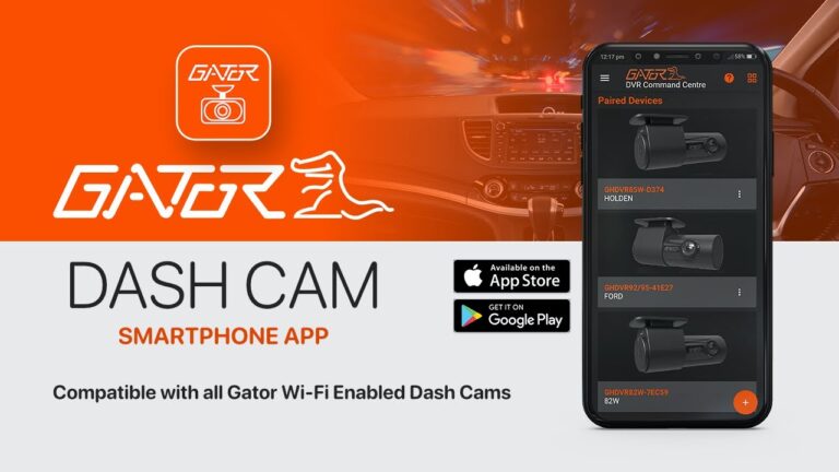 Gator Dash Cam Smartphone & Tablet App – Features & How To Use