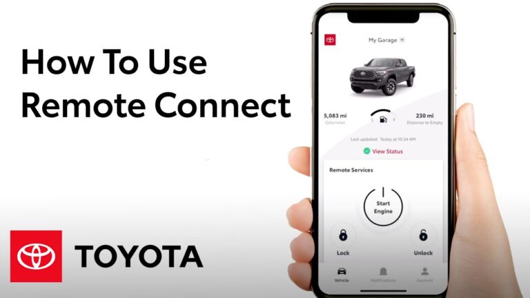 How To Use Remote Connect in the Toyota App | Toyota