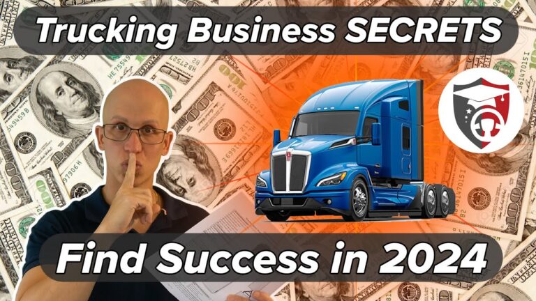 How to Start Your OWN Trucking Business in 2024?