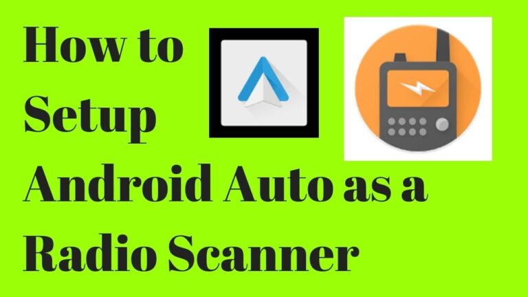 How to Use your Smartphone and Android Auto as a Public Service Scanner