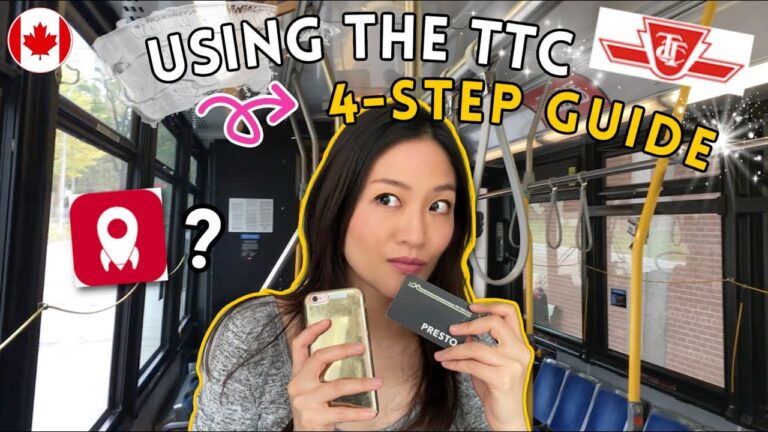 How to use public transportation in Toronto (TTC, Presto, apps, schedules) | Living in Canada