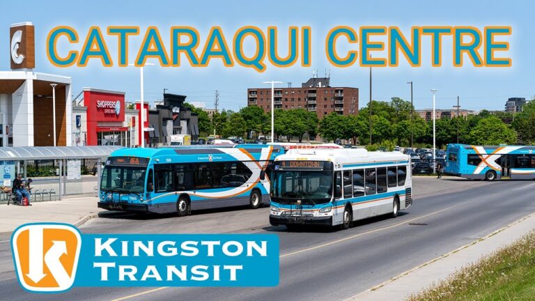 Kingston Transit Buses at Cataraqui Centre