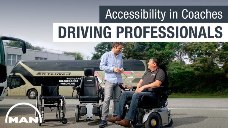 MAN Driving Professionals: Accessibility in Coaches | MAN Truck & Bus