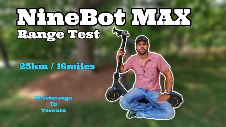 Ninebot MAX G30 – Real Range Test