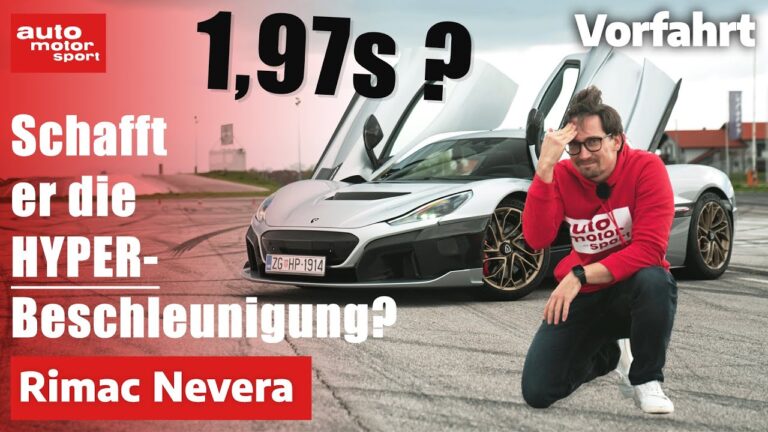 Rimac Nevera: 1.914 PS! Hypercar mit unglaublicher Technik! – Fahrbericht (Review) auto motor sport