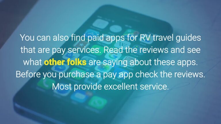 Smartphone Apps for RV Owners | RVInsurances.com