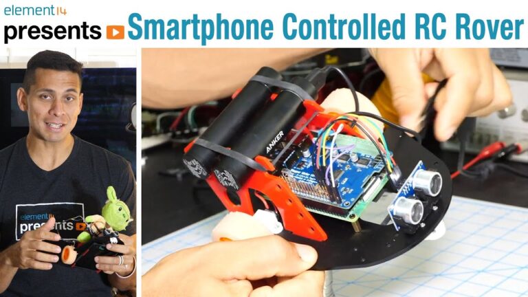 Smartphone Controlled #DIY Rover Using #Websockets