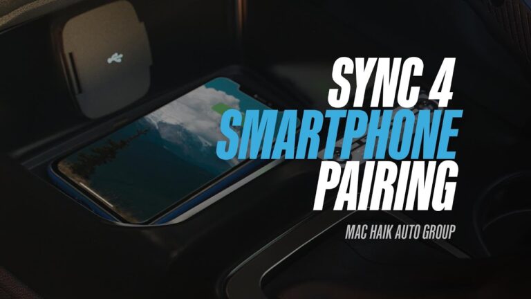 Smartphone Pairing | 2022 Ford Bronco | Mac Haik How-Tos