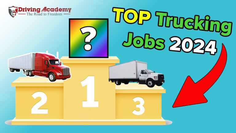 TOP 3 Trucking Jobs You MUST Know About in 2024!