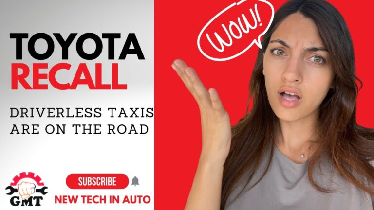 TOYOTA WHEELS ARE POPPING OFF & DRIVERLESS TAXIS ARE HERE!!