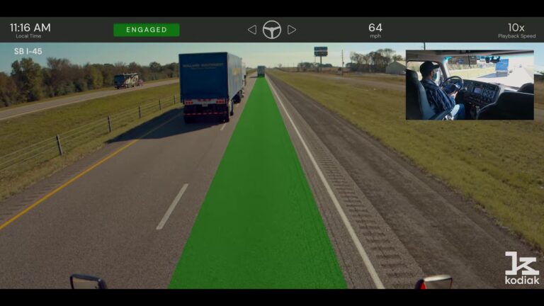 The Kodiak Driver – Daytime Disengage Free Autonomous Delivery