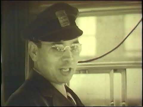 The Operator and His Passengers – Bus Driver Training – 1945