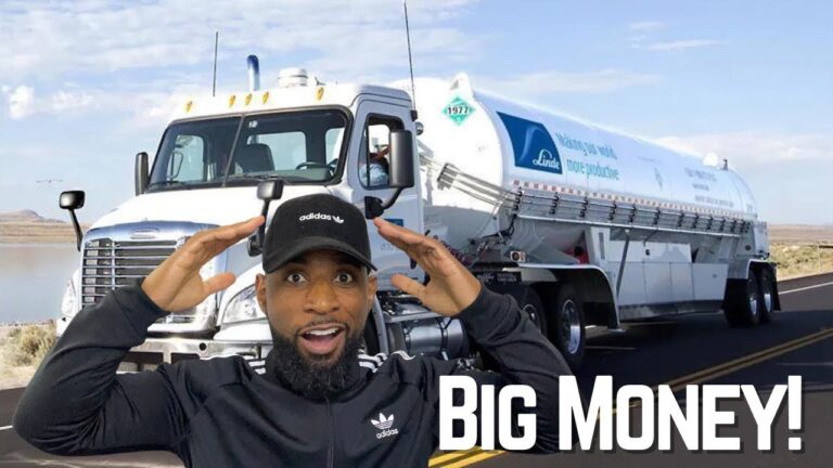 This trucking job is paying some driver’s 130K per year! Linde is HIRING!! 💰🤯#trucking #tankerjobs