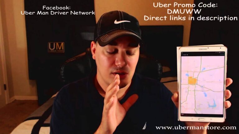 Using a Tablet vs Smartphone for Uber Lyft – My Samsung Galaxy Tab S 8.4