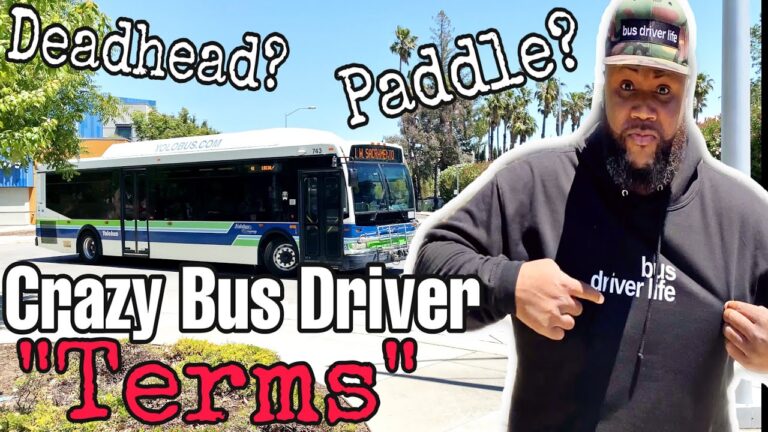 Weird Words That Bus Drivers Use Daily!