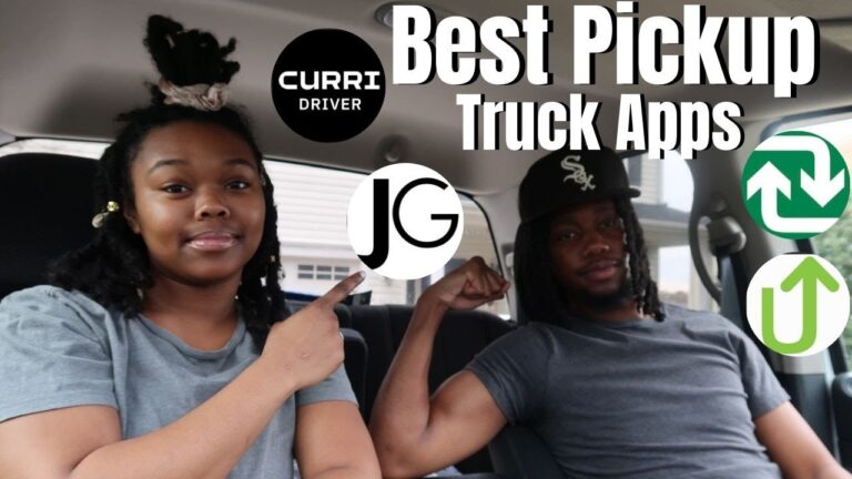 BEST APPS TO MAKE MONEY WITH A PICKUP TRUCK