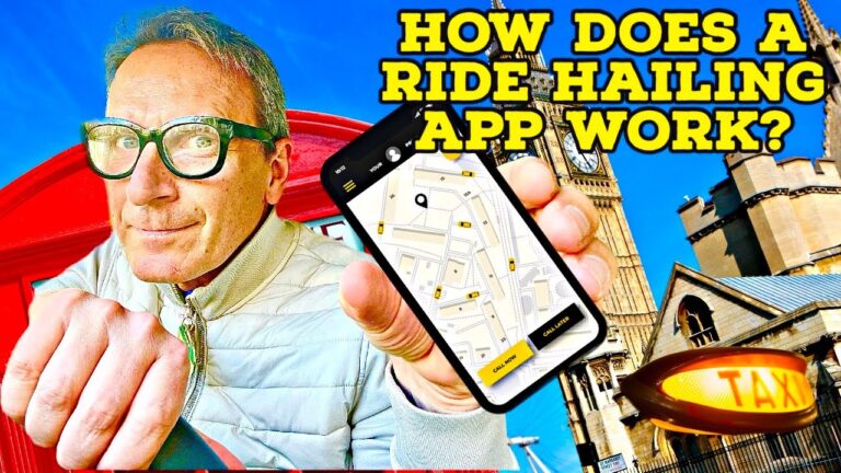 How does a RIDE HAILING app work?