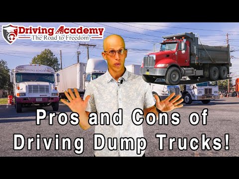 Pros and Cons to Driving Dump Trucks! – CDL Driving Academy