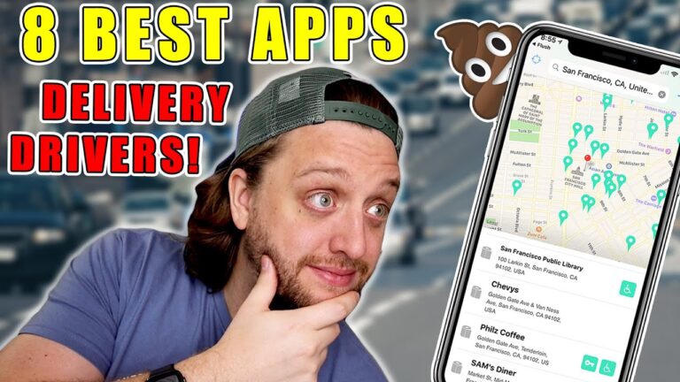 8 Best Apps for DELIVERY DRIVERS To Use!! – (Grubhub, DoorDash, Uber Eats)