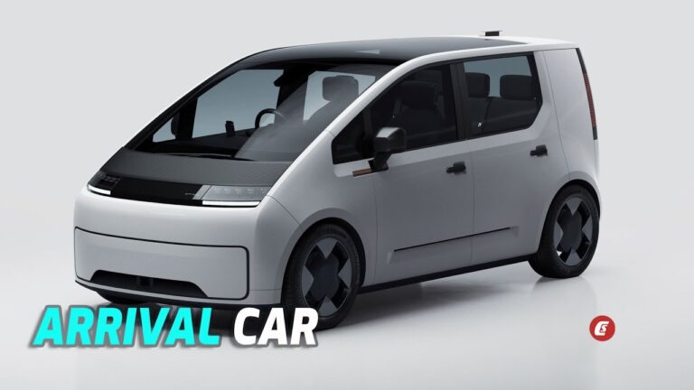 Arrival Car Unveiled As A Purpose-Built EV For Ride-Hailing Services