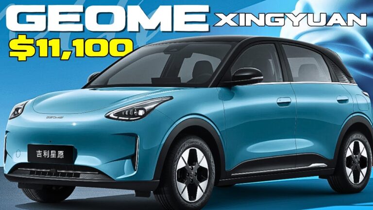 Geely Geome Xingyuan Begins Pre-Sale at ,100 with Advanced 11-in-1 Electric Drive System