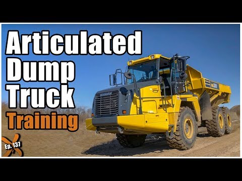 How to Operate an Articulated Dump Truck // Ep. 137