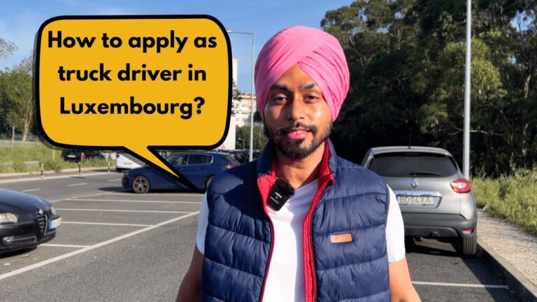 Truck driver job in luxembourg? Kaise milegi? || Harry Singh #luxembourgjobs #luxembourg