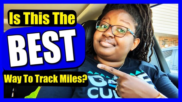 Why Should You Use A MILEAGE Tracker? | Delivery Gig Tips and Tricks