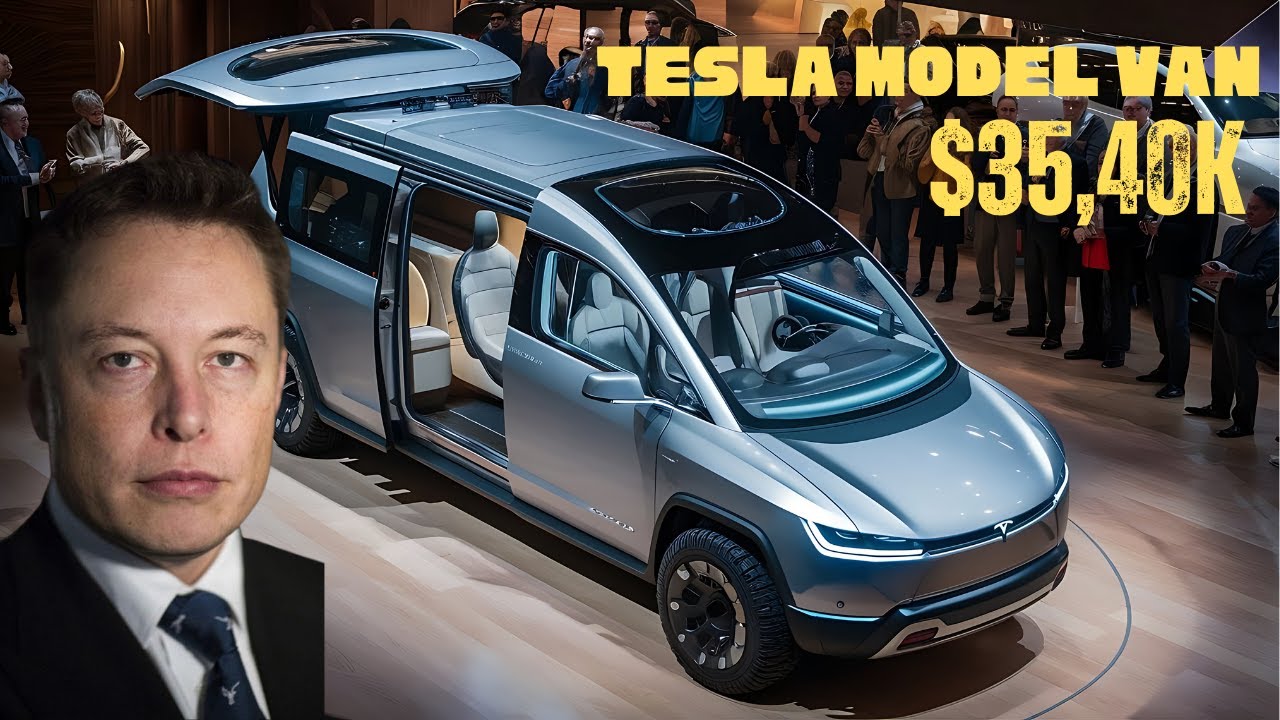 ELON MUSK JUST CHANGED THE GAME WITH THIS NEW TESLA MODEL VAN