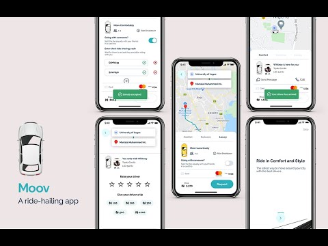 Moov – A Ride Hailing Application