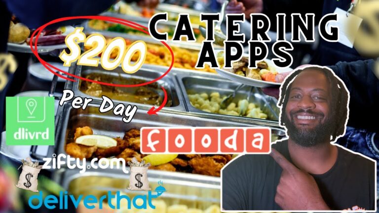 Top 5 Catering Delivery APPs that Make you 0 Daily Part Time Driving your Own Car or SUV