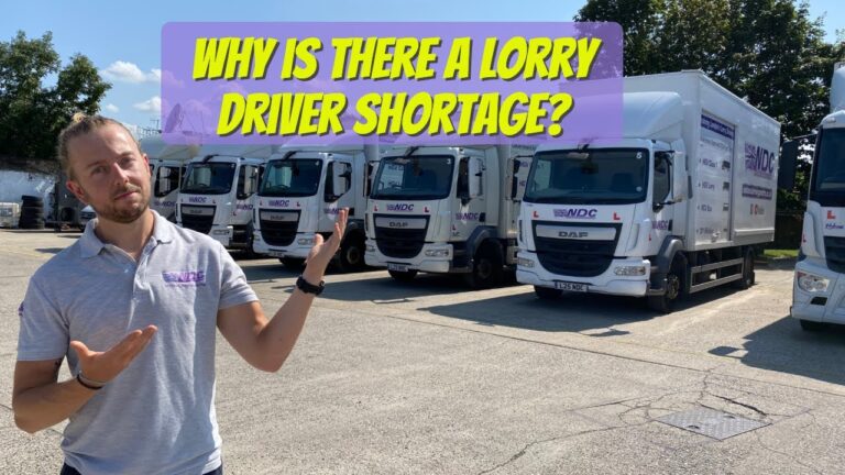 Why is there a Lorry driver shortage? 🚛