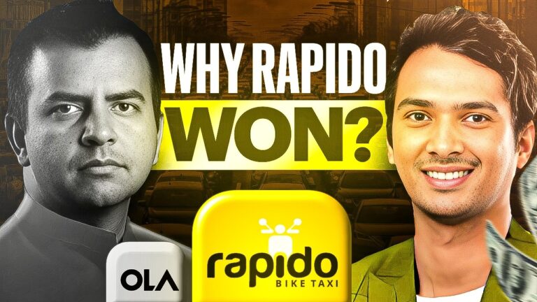 How Rapido is BEATING Ola and Uber in India – Business Case Study