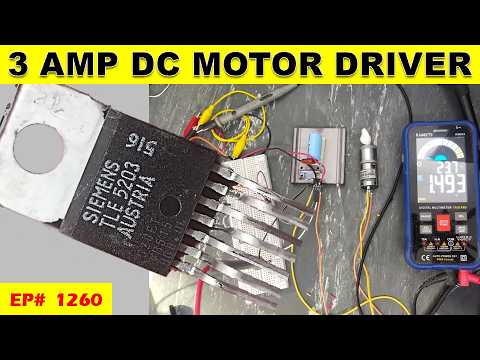 {1260} 3-Ampere DC Motor Driver TLE5203