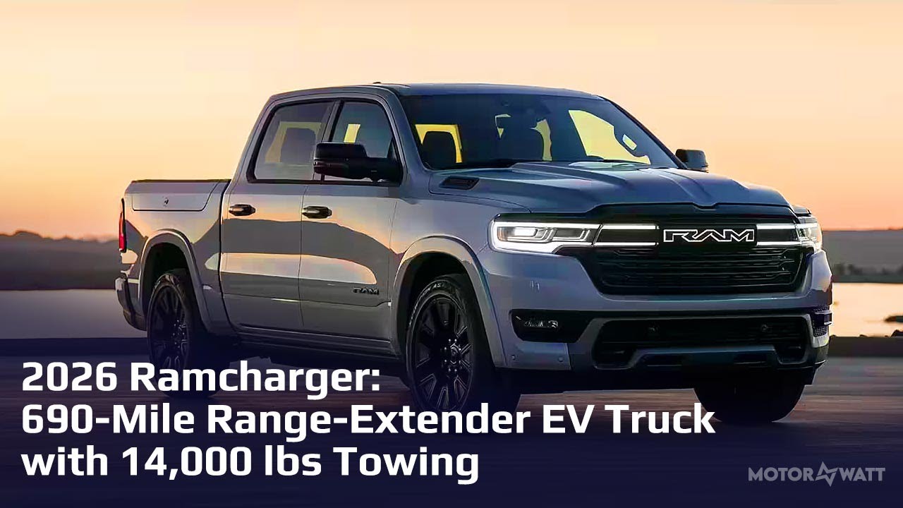 2026 Ramcharger Range Extender Electric Truck