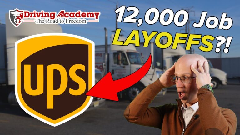 BREAKING: UPS 12,000 Job Cuts! Is Your Trucking Career at Risk?