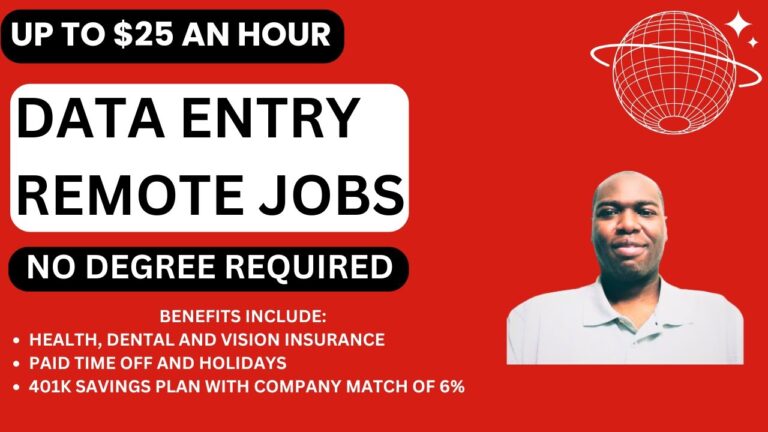 Data Entry Remote Jobs/No Experience Required Jobs + More/No Customer Service Jobs + More