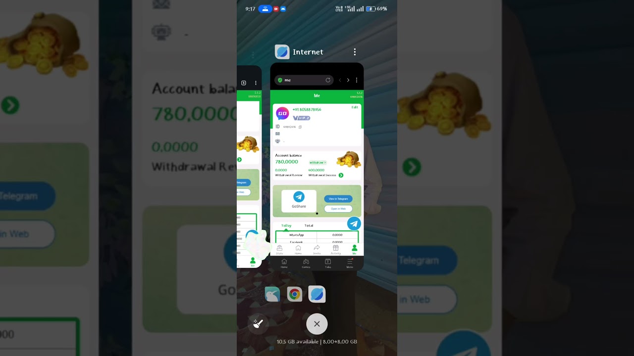 Go share whatsapp earning app | new earning app today | New earning app | Goshare #tech #earningapp