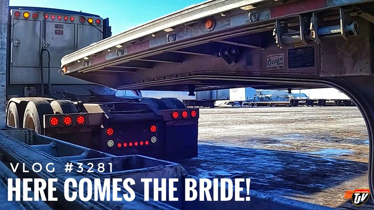 HERE COMES THE BRIDE! | My Trucking Life | Vlog #3281