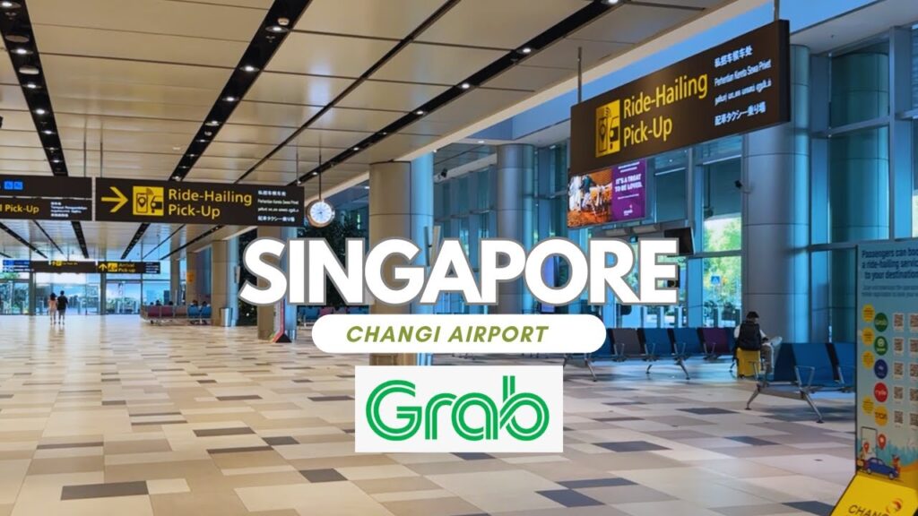 How to Book Grab Ride-Hailing in Singapore Changi Airport