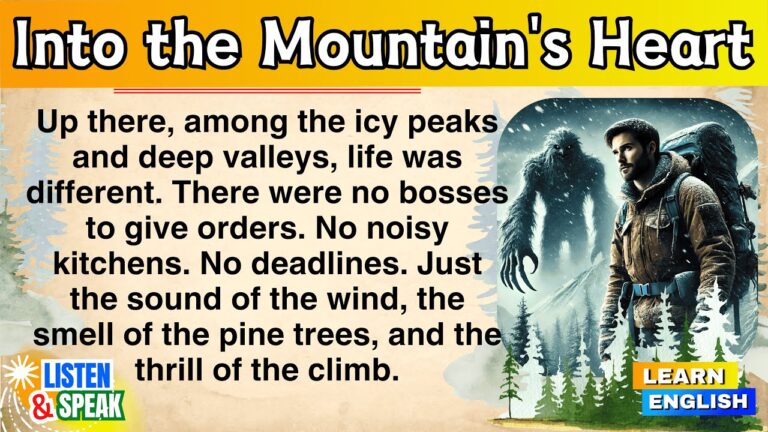 Learn English Through Story Lv3: The Deadly Expedition to Find Toro – Journey into the Mountains